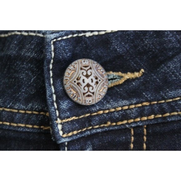 Silver Women Jeans Suki Baby Bootcut Dark Wash Denim Blue Size 32x33 - Picture 5 of 16